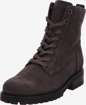GABOR Lace-Up Boots in Grey: front