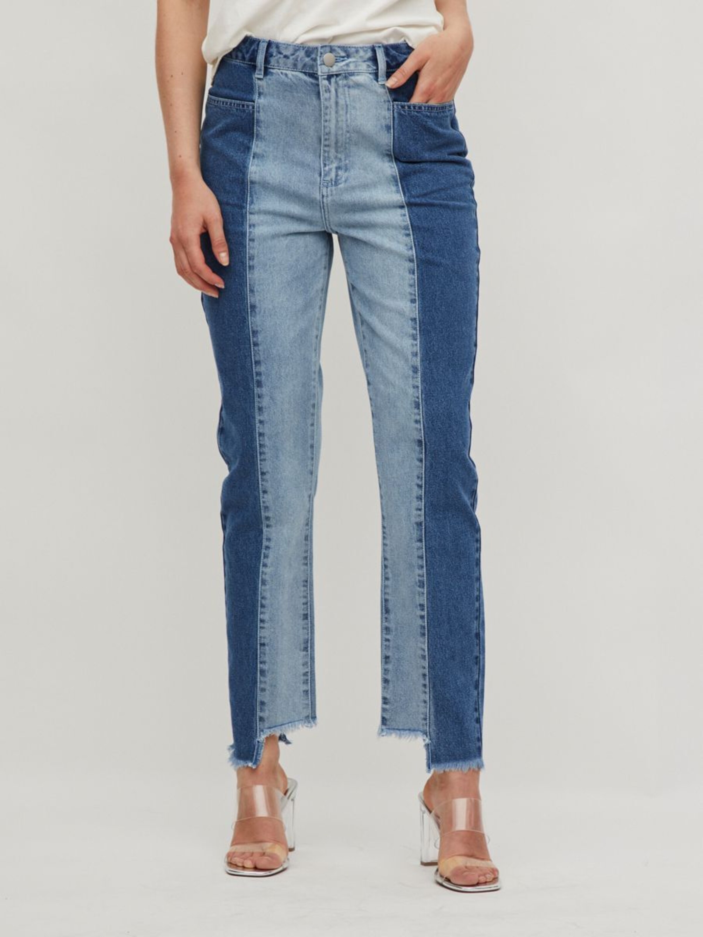 Frauen Jeans VILA Jeans 'Stray AL005' in Blau - HA33587