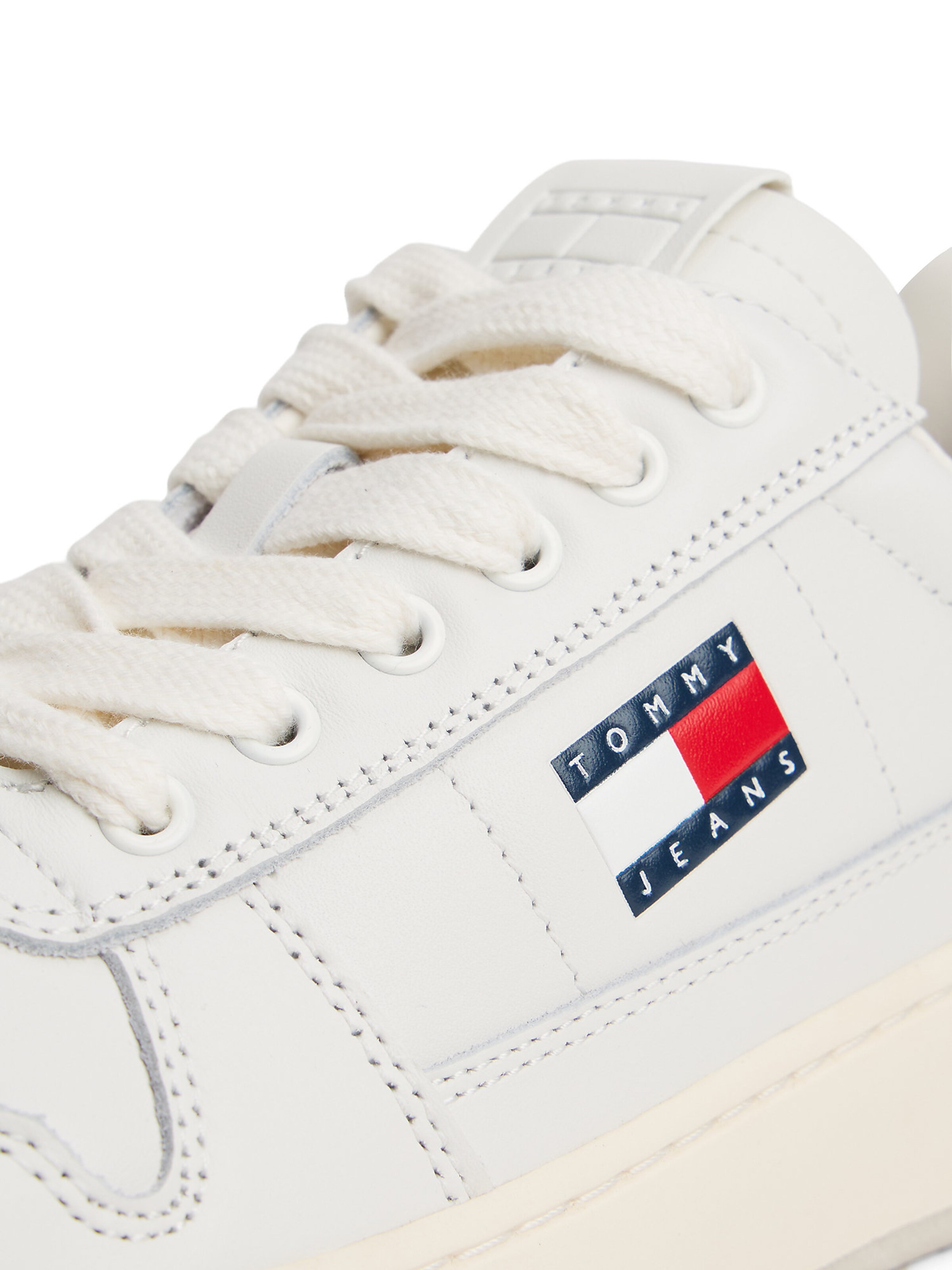 Sneaker low de la Tommy Jeans pe alb