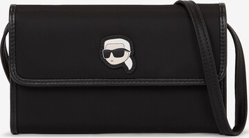 Karl Lagerfeld Crossbody bag 'Ikonik' in Black: front