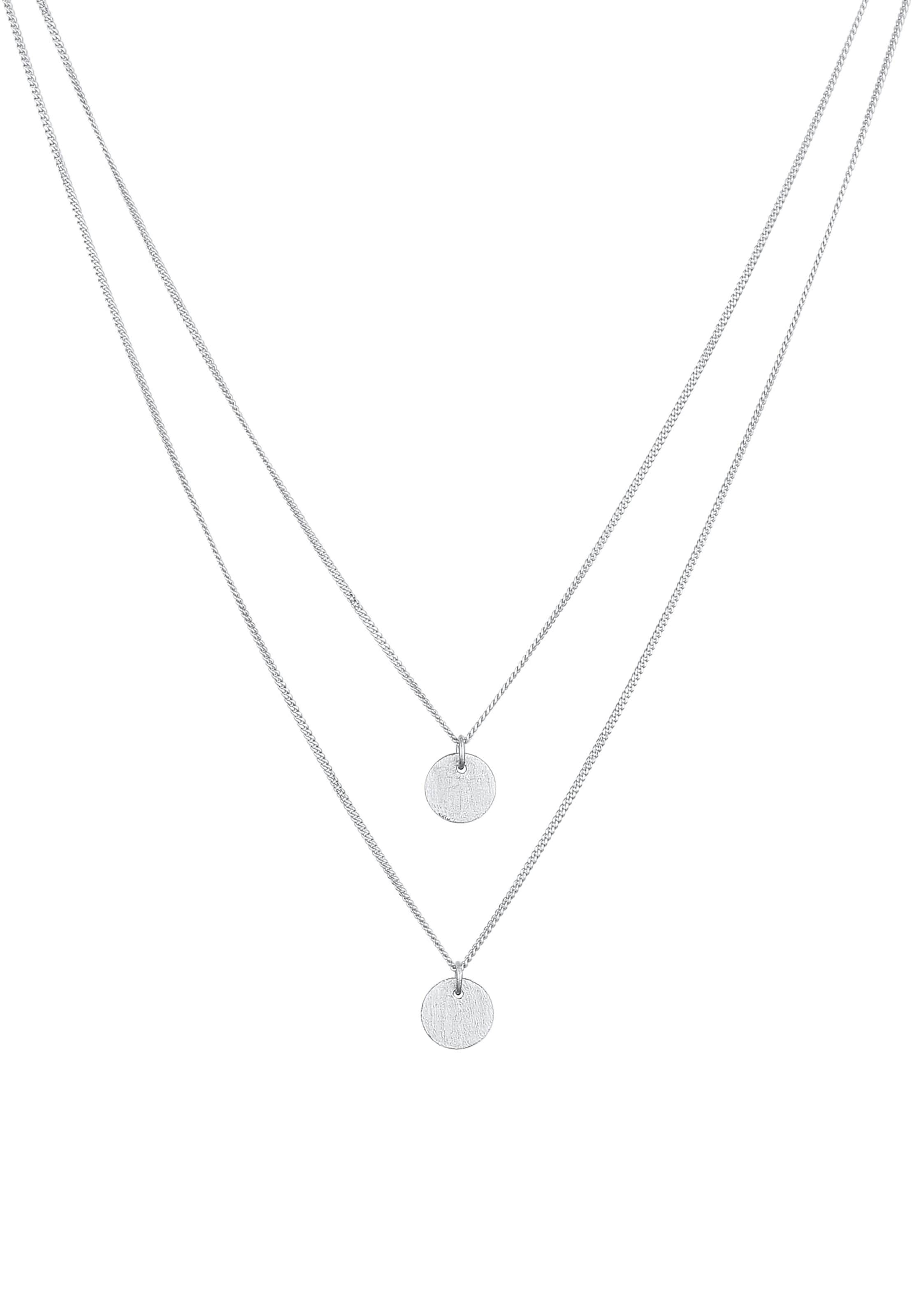 ELLI Kette ' Layer' in Silber