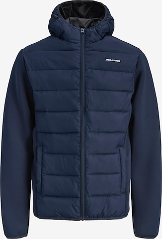 JACK & JONES Демисезонная куртка 'JWHDUST' в Синий: спереди