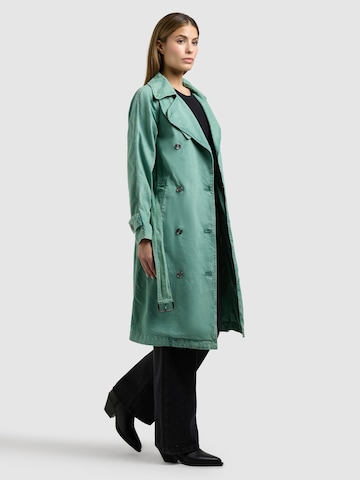 Manteau mi-saison 'Enza' khujo en vert