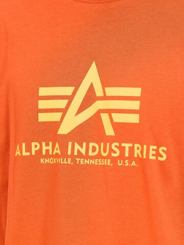 ALPHA INDUSTRIES Shirt in Rood
