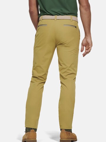 MEYER Regular Chino Pants in Yellow