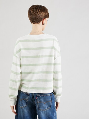 QS Sweatshirt in Grün