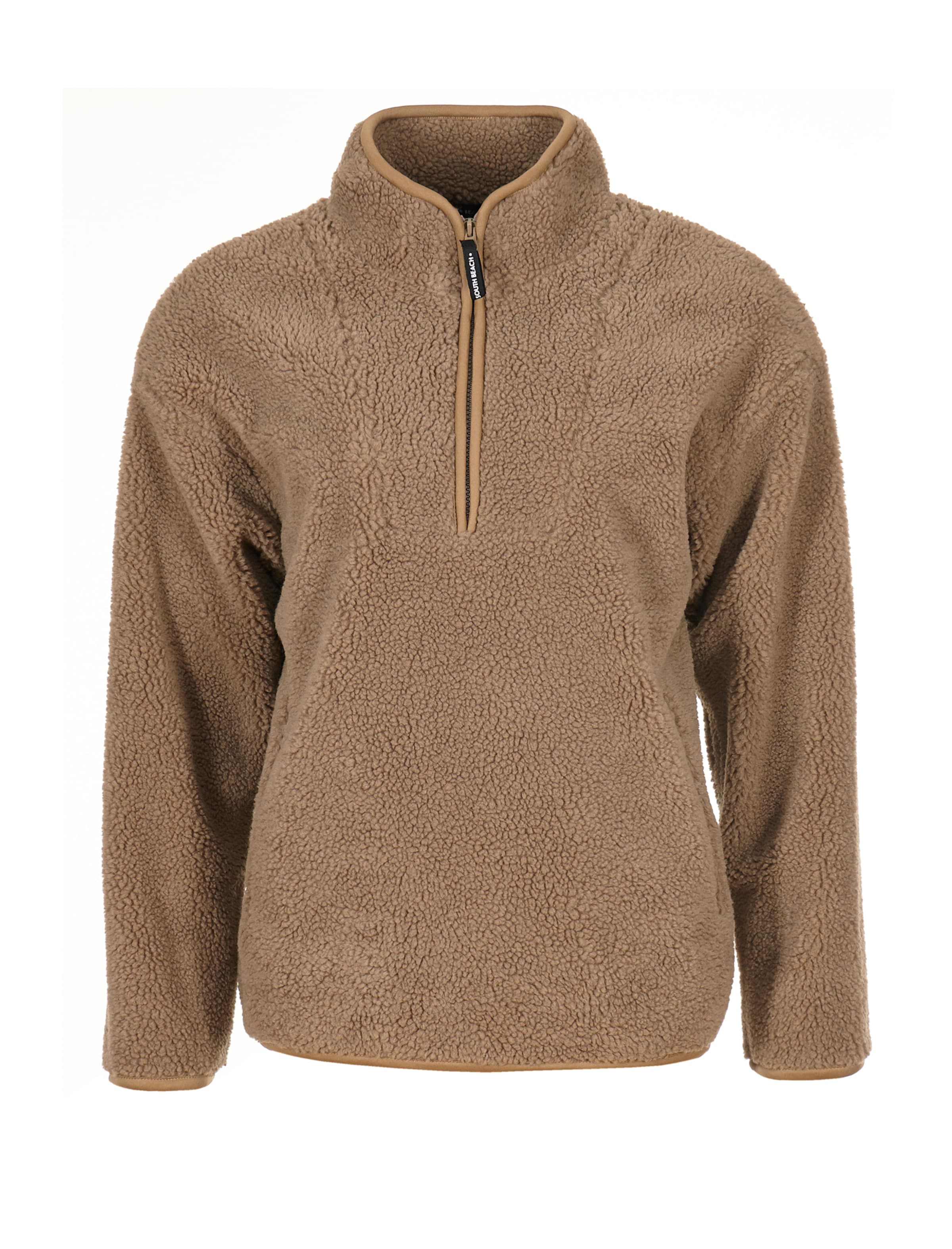 Veste mi-saison South Beach en beige : devant