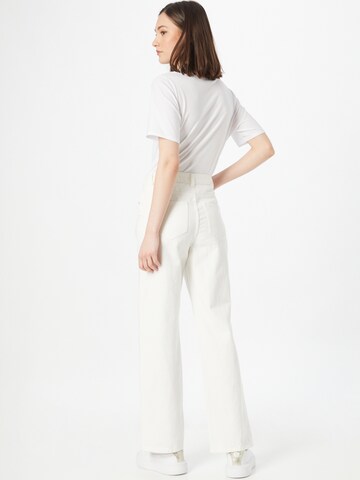 Wide Leg Jean 'Amanda' Noisy may en blanc