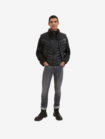 TOM TAILOR Bodywarmer in Zwart