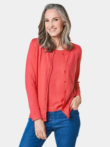 Goldner Knit cardigan in Orange