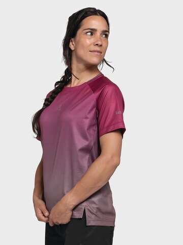 Schöffel Functioneel shirt ' Bike Shirt Style Koitere WMS ' in Rood