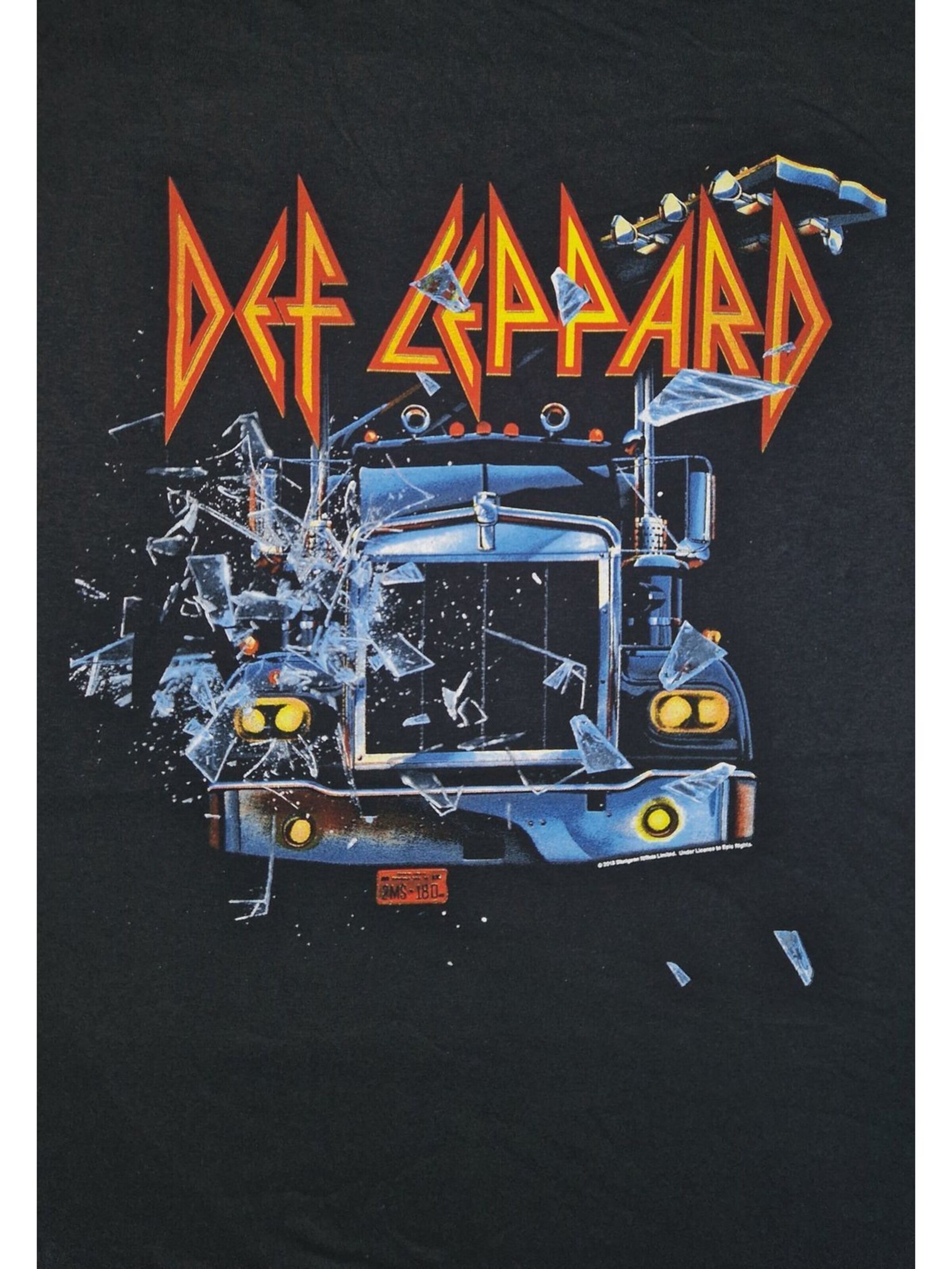 T-Shirt 'Def Leppard - On through the night    T-Shirt' Def Leppard en noir