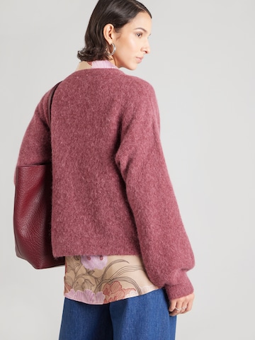 Noella Knit cardigan 'Kae' in Red