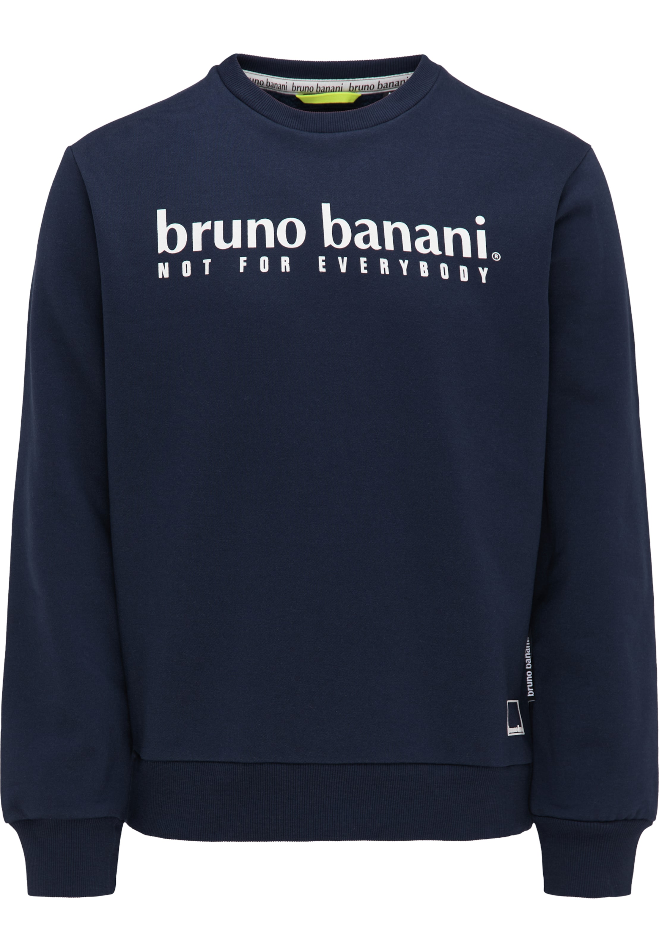 Bruno Banani Sweatshirt 'King' in Marine blue / White, Item view