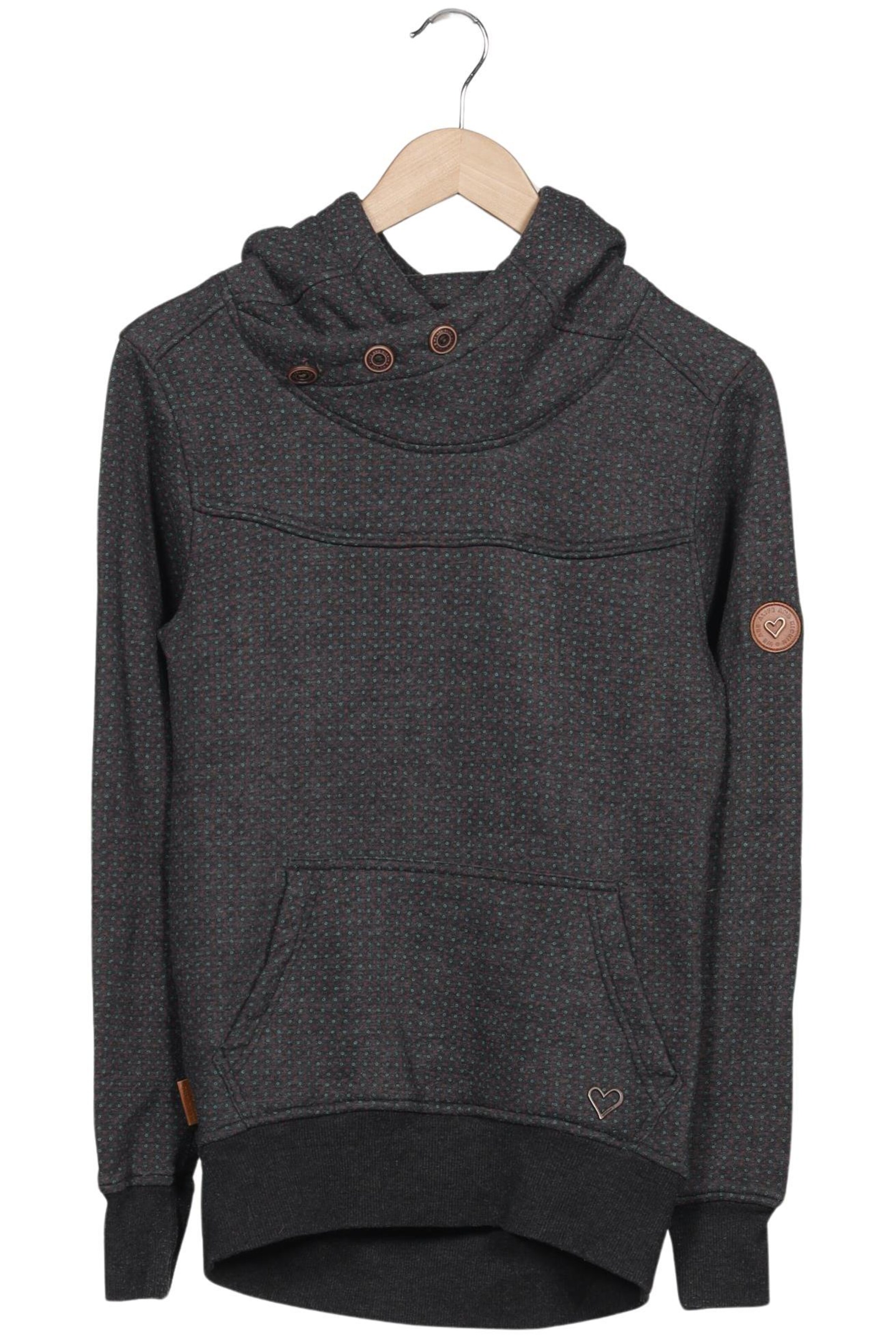 alife & kickin Sweatshirt & Zip-Up Hoodie in S in Grey: front