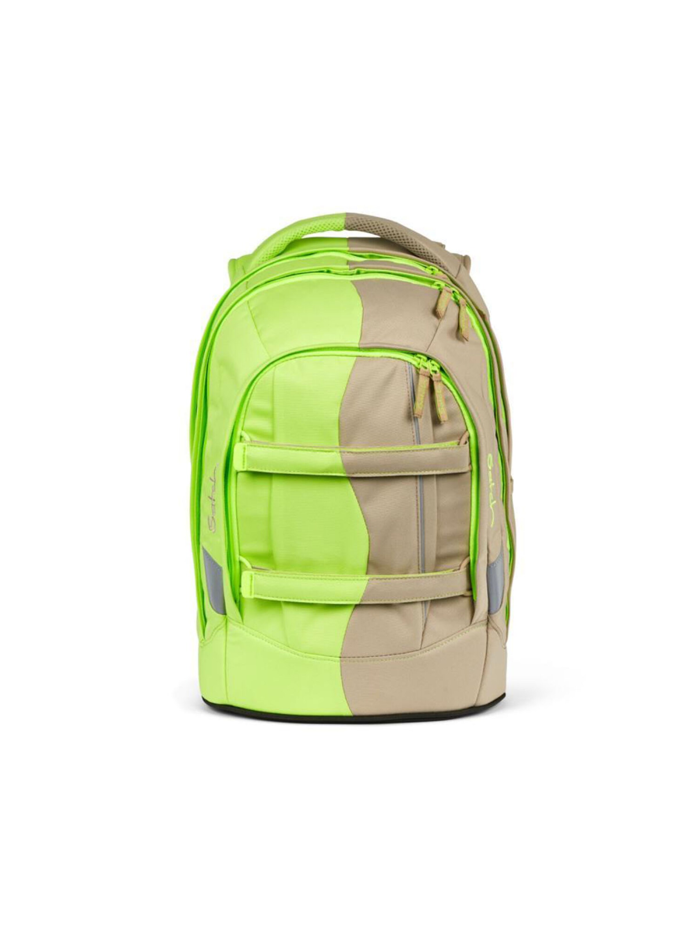 Satch Backpack 'Double Trouble Think Twice' in Green
