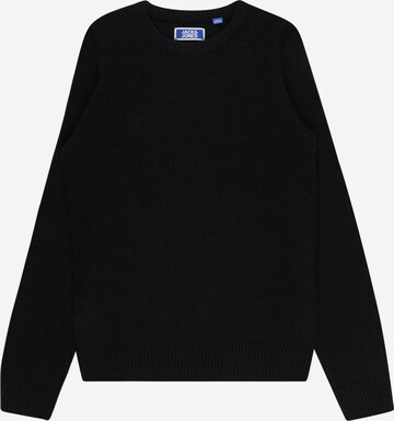 Jack & Jones Junior Sweater 'BLAKE' in Black: front