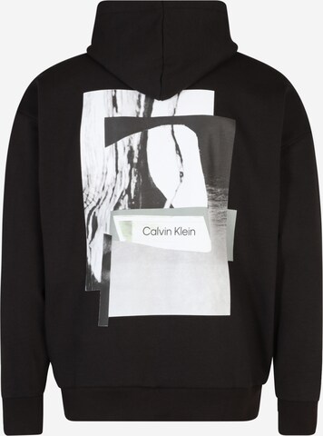 Calvin Klein Big & Tall Sweatshirt in Schwarz