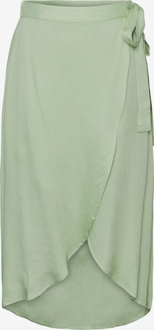 PIECES Skirt 'Tala' in Green: front