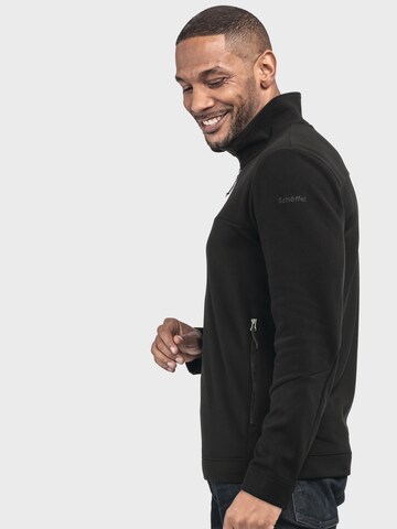 Schöffel Athletic fleece jacket in Black