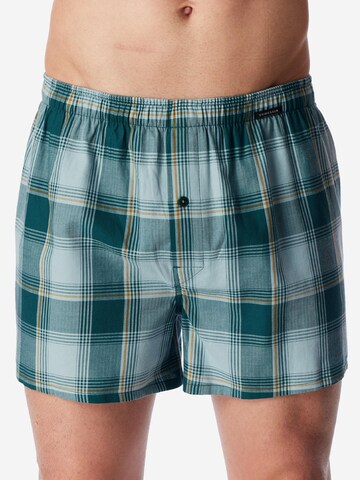 SCHIESSER Boxer shorts 'Web' in Blue