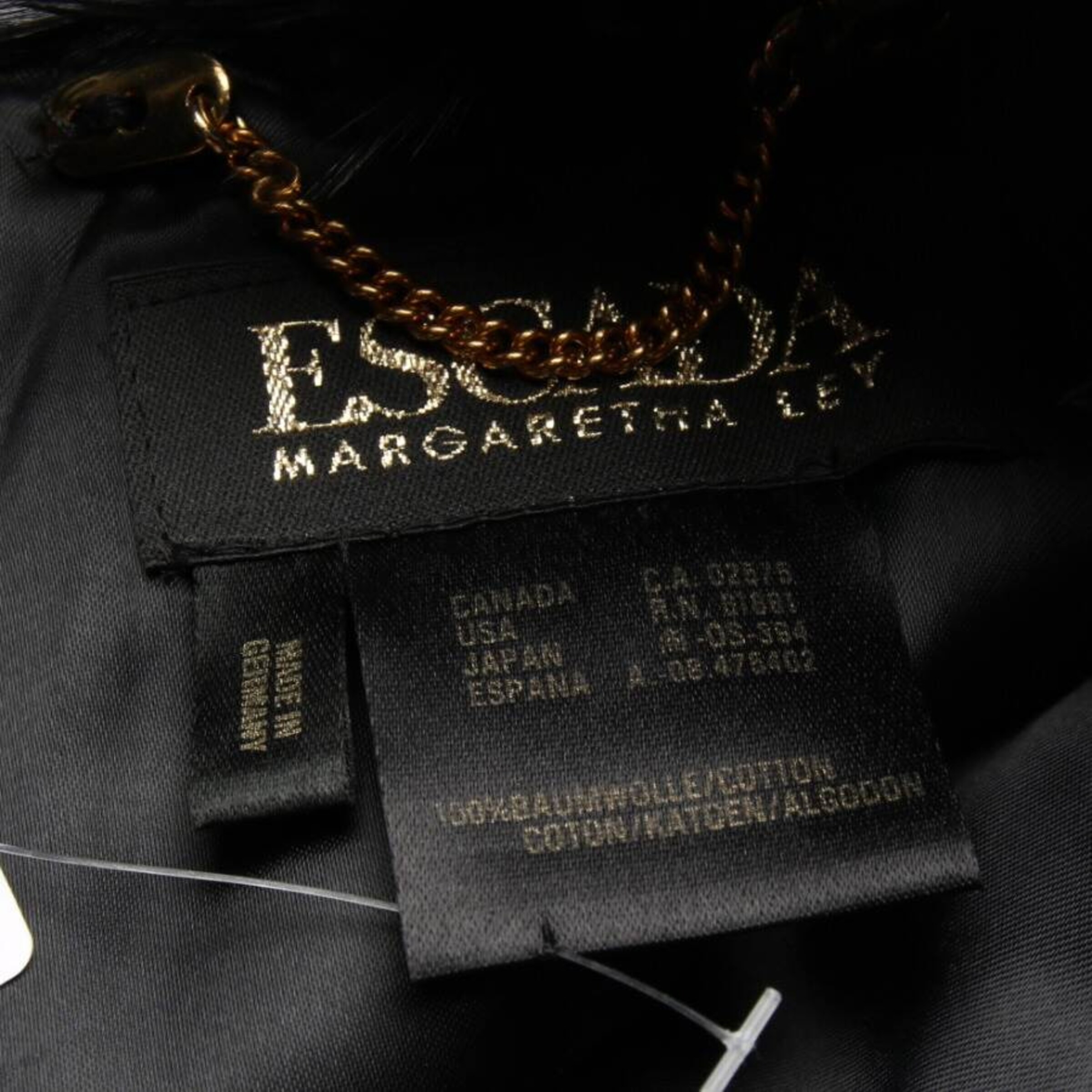 ESCADA Jacket & Coat in M in Black