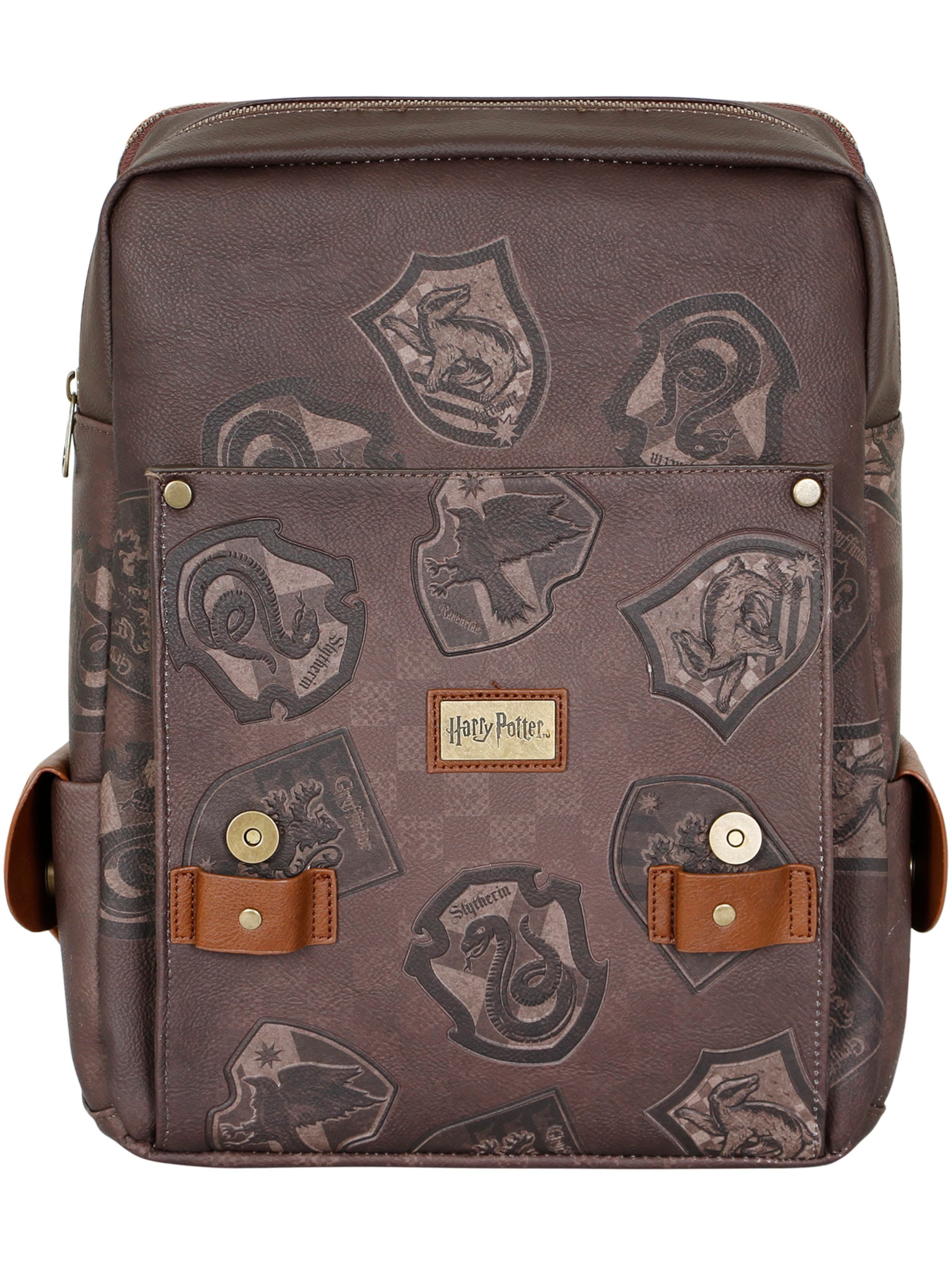 Zaino 'Harry Potter Pride-Tale' di Warner Bros. in marrone: frontale