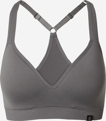 Bustier Soutien-gorge de sport Bally en gris : devant