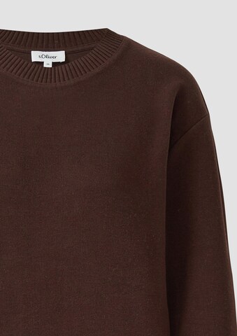 s.Oliver Sweatshirt in Braun