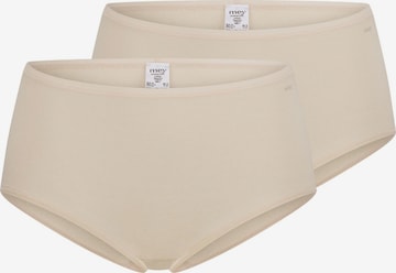Mey Panty 'Cotton' in Braun: Vorderseite