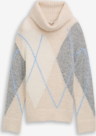 TOM TAILOR Pullover in Beige: Vorderseite