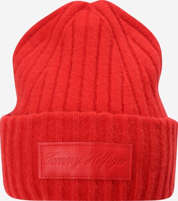 TOMMY HILFIGER Beanie in Red