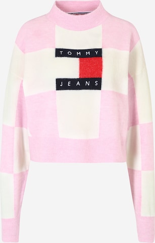 Tommy Jeans Pullover in Pink: predná strana
