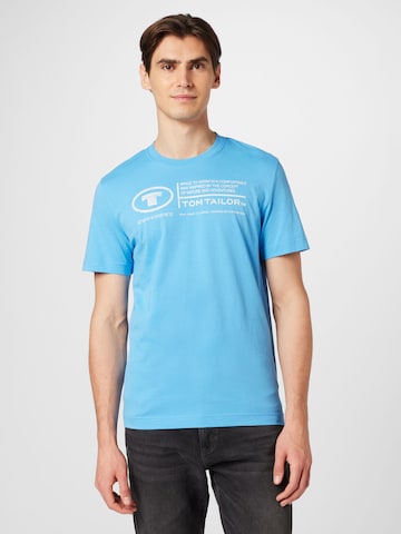 TOM TAILOR T-Shirt in Blau: predná strana