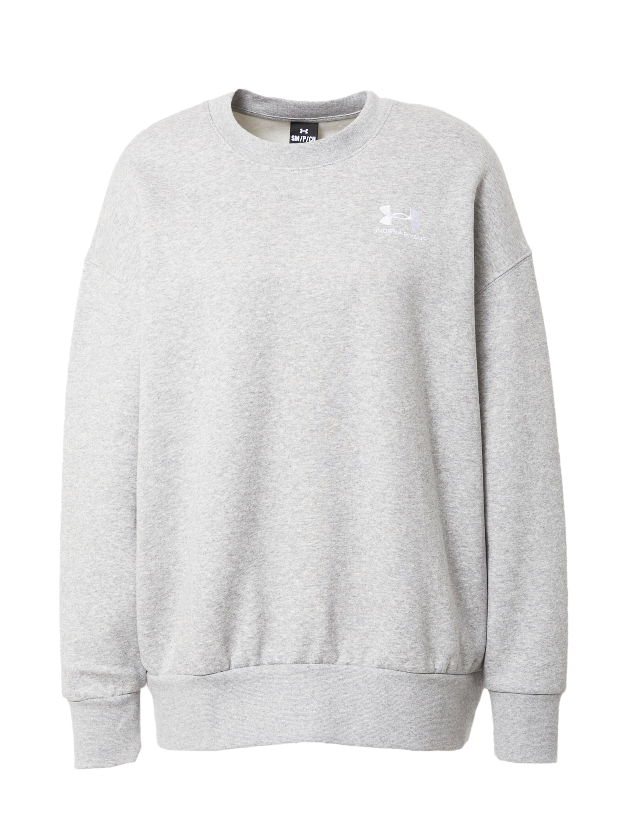 UNDER ARMOUR Sportief sweatshirt in Grijs: voorkant