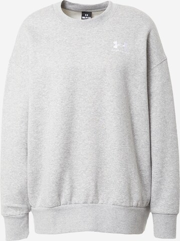 Sweat de sport UNDER ARMOUR en gris : devant