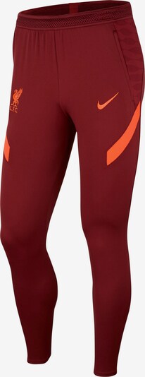 NIKE Sporthose in neonorange / blutrot, Produktansicht