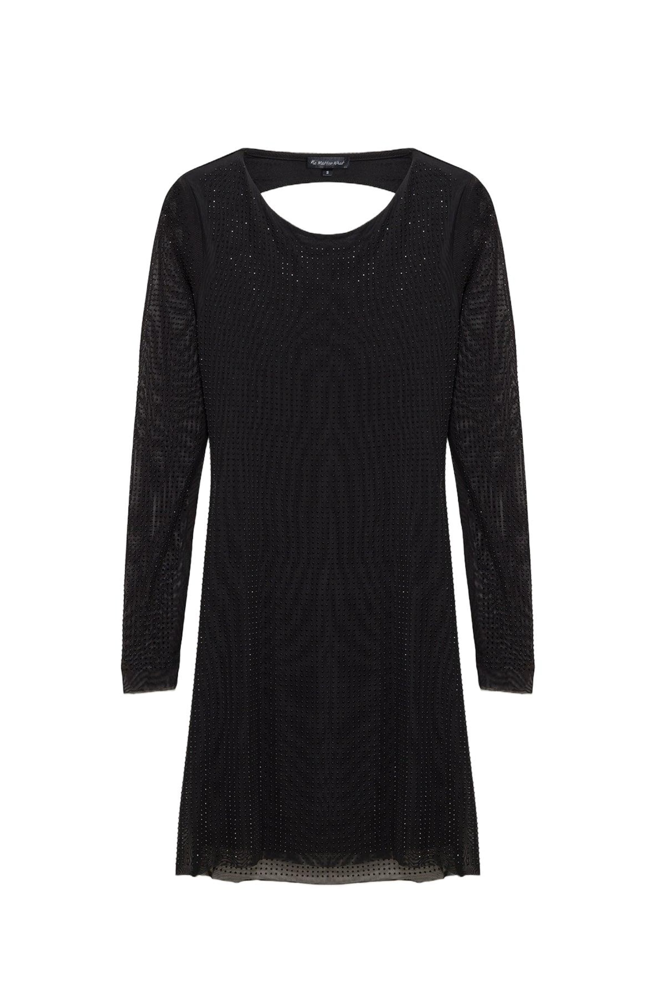 No Matter What Kleid in Schwarz: Vorderseite