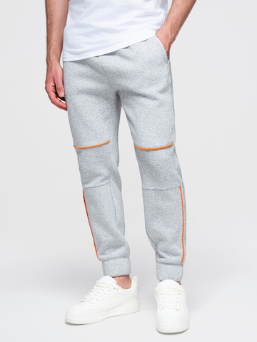 Ombre Slimfit Sportbroek in Grijs