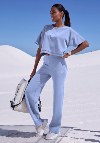 LASCANA ACTIVE Alt laienev Spordipüksid, värv sinine