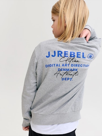 JJ Rebel Sweatshirt 'JREBhayden' in Grijs: voorkant