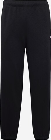 Effilé Pantalon Champion Authentic Athletic Apparel en noir : devant