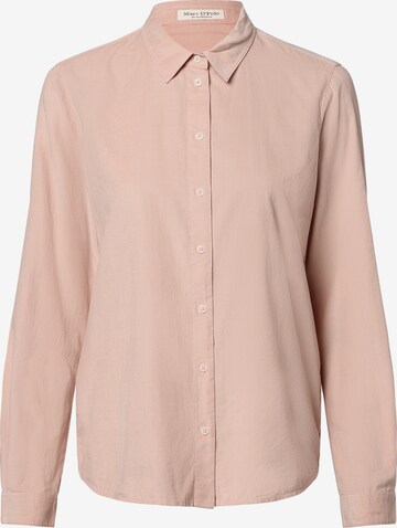 Marc O'Polo Blouse in Roze: voorkant