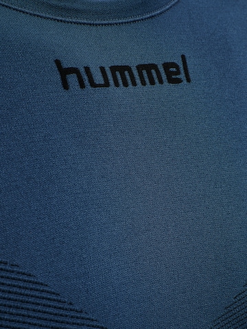 Hummel - Ajuste regular Camiseta térmica en azul