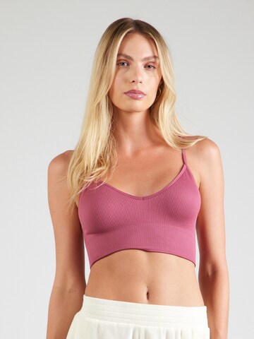 ONLY Bustier Melltartó 'ONLVICKY' - lila: elől