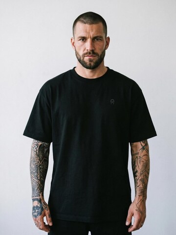 DROP.GOODS Shirt 'Organic'‌‌‌‌‌‌‌‌ in Schwarz: Vorderseite