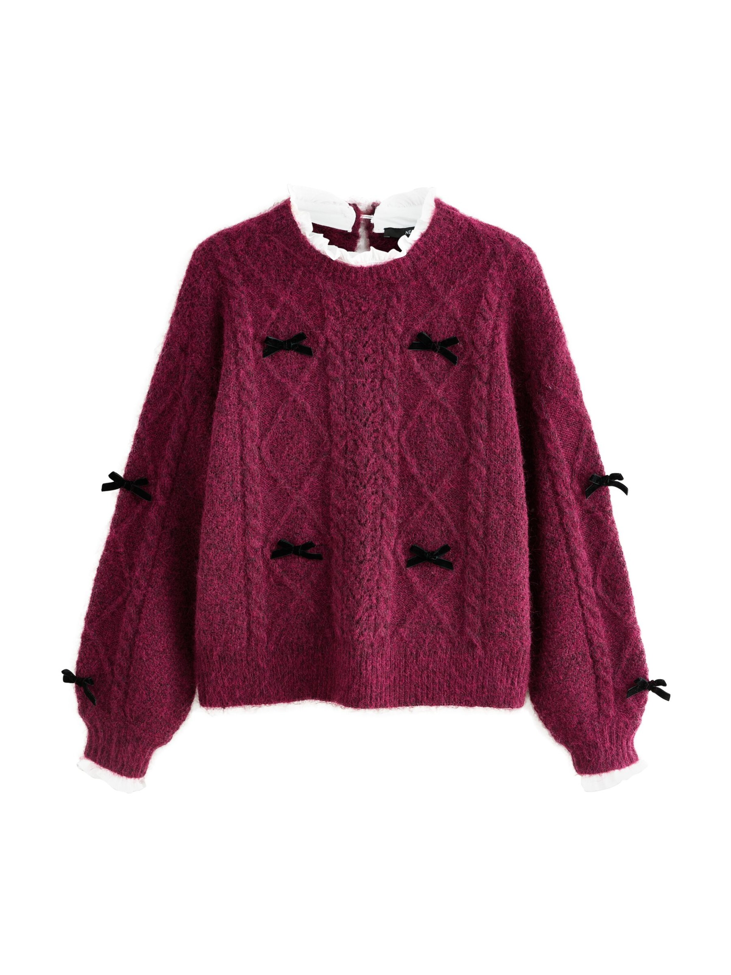 Next Sveter - Červená: predná strana