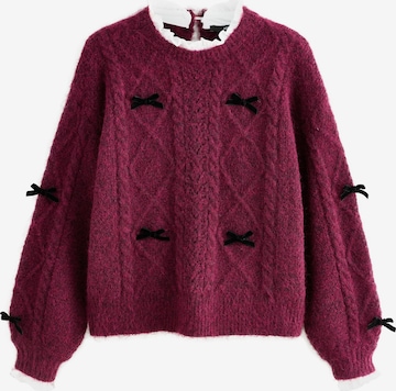 Next Свитер в Красный: спереди