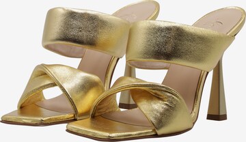 faina Pantolette in Gold