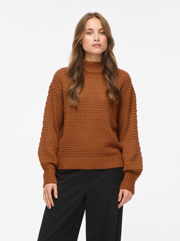 VILA Sweater in Brown